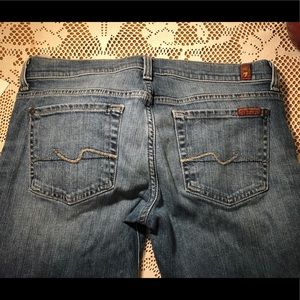 7 for all Mankind crop jeans